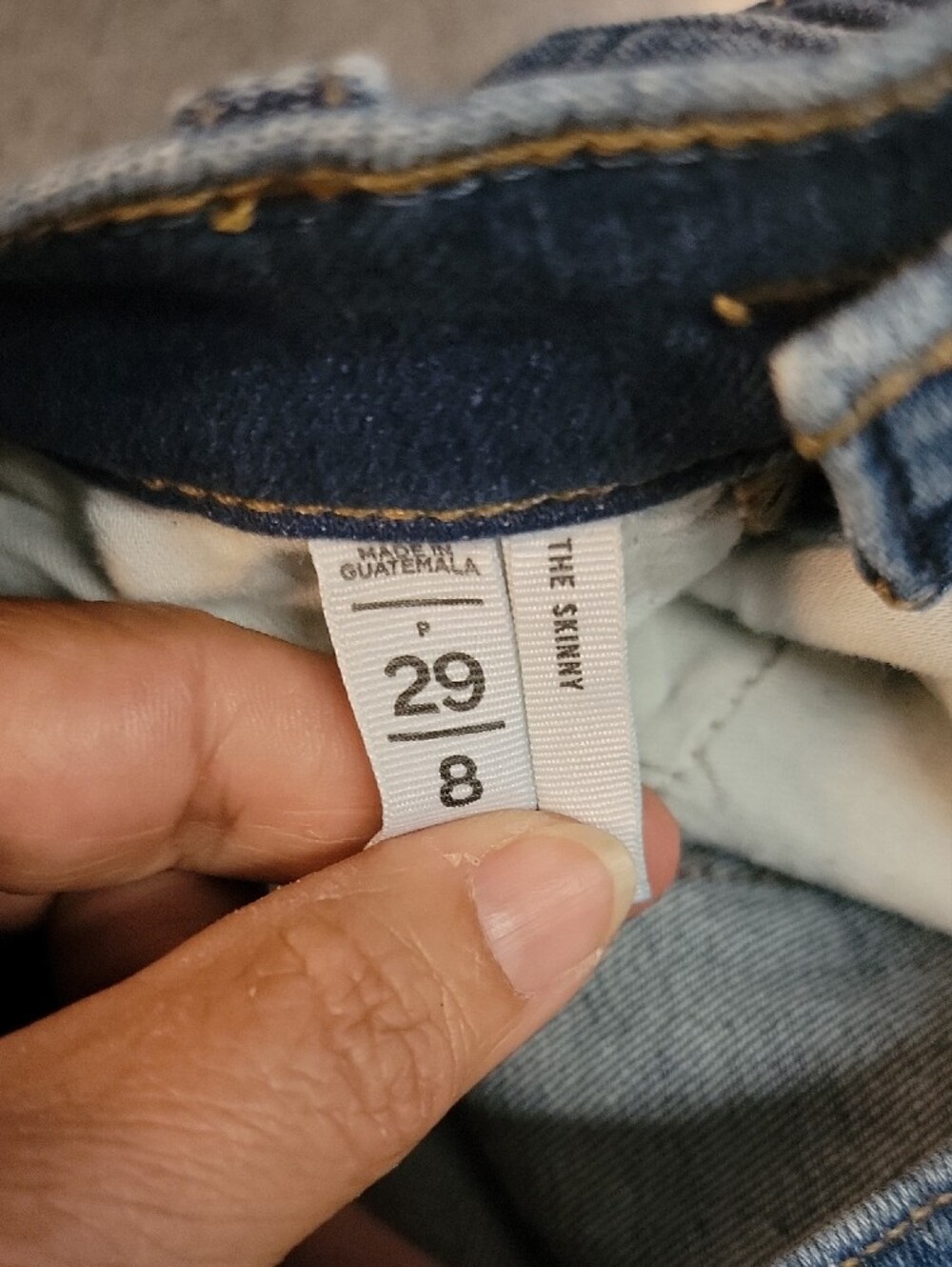 LOFT Indigo Skinny Jeans - Picture 6 of 7